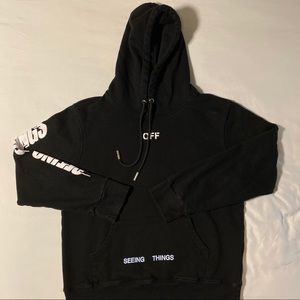 Men’s Off-White Hoodie Sweatshirt